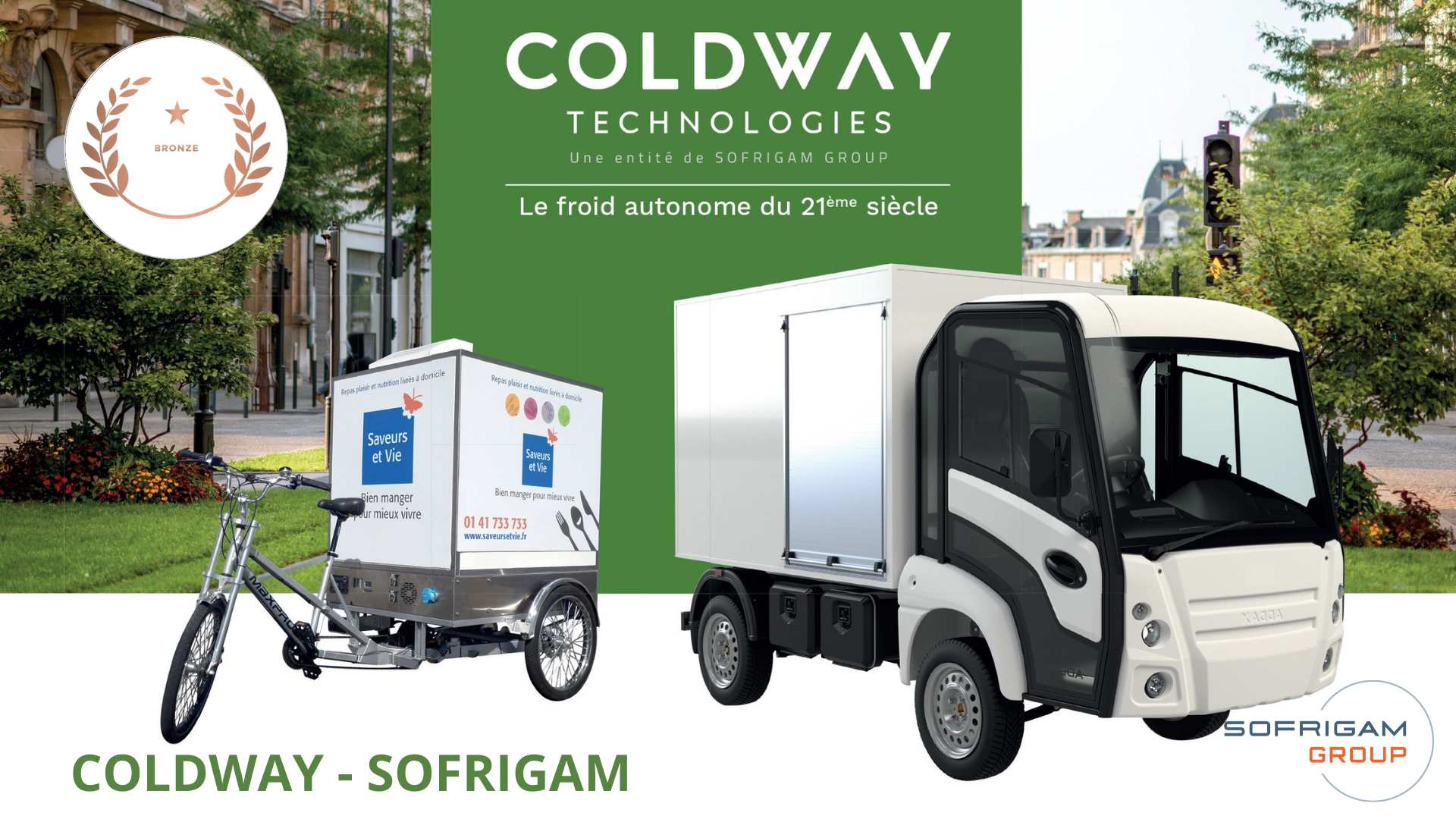 Technologie de réfrigération embarquée Coldway Technologies